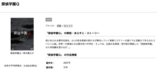 50 探偵 学園 Q 1 話 アイドル ゴミ 屋敷